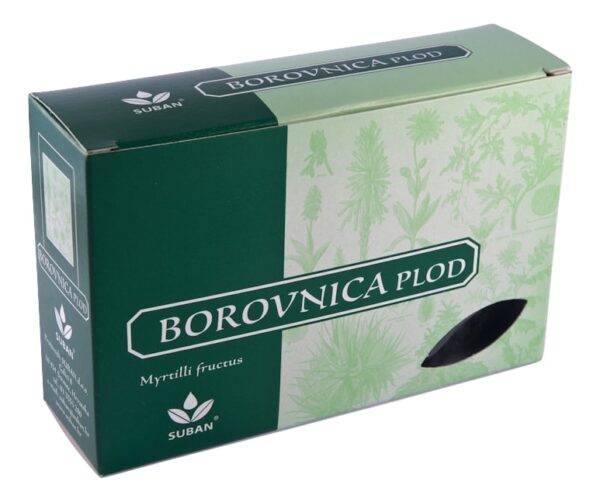 Čaj Borovnica plod Suban 50g
