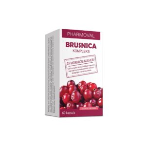 Pharmoval Brusnica kompleks 60 kapsula