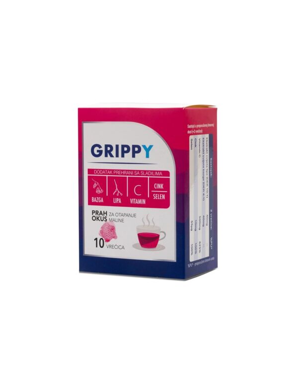 Grippy prah okus malina a10