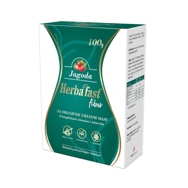 Herbafast® Fiber - jagoda, 10 vrećica