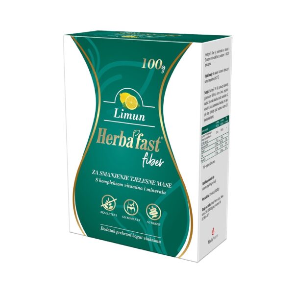 Herbafast® Fiber - limun, 10 vrećica