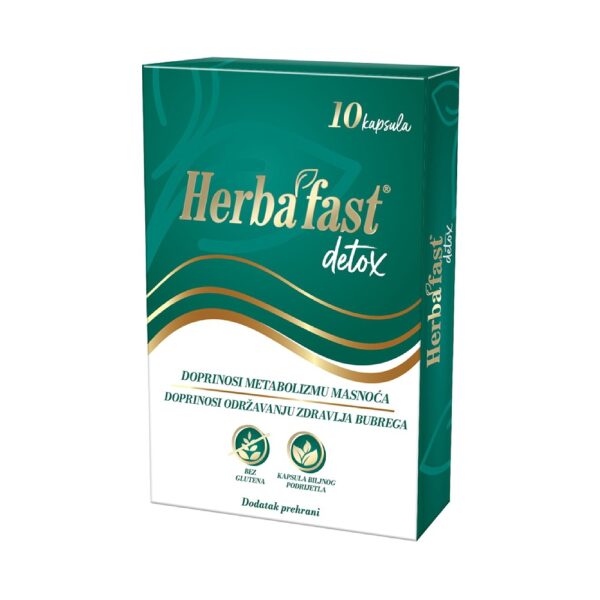 Herbafast® Detox, 10 kapsula