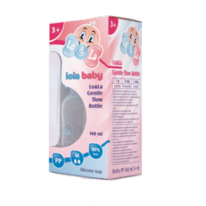 Lo&La boca PP slow flow 160ml 0+mj ROZA