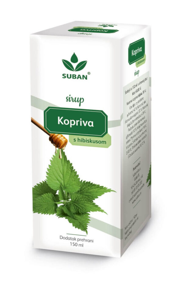 Kopriva i hibiskus sirup 150ml Suban ROK 7/25