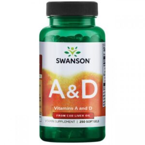 Swanson vitamin A i D 250 kapsula ROK 8/25